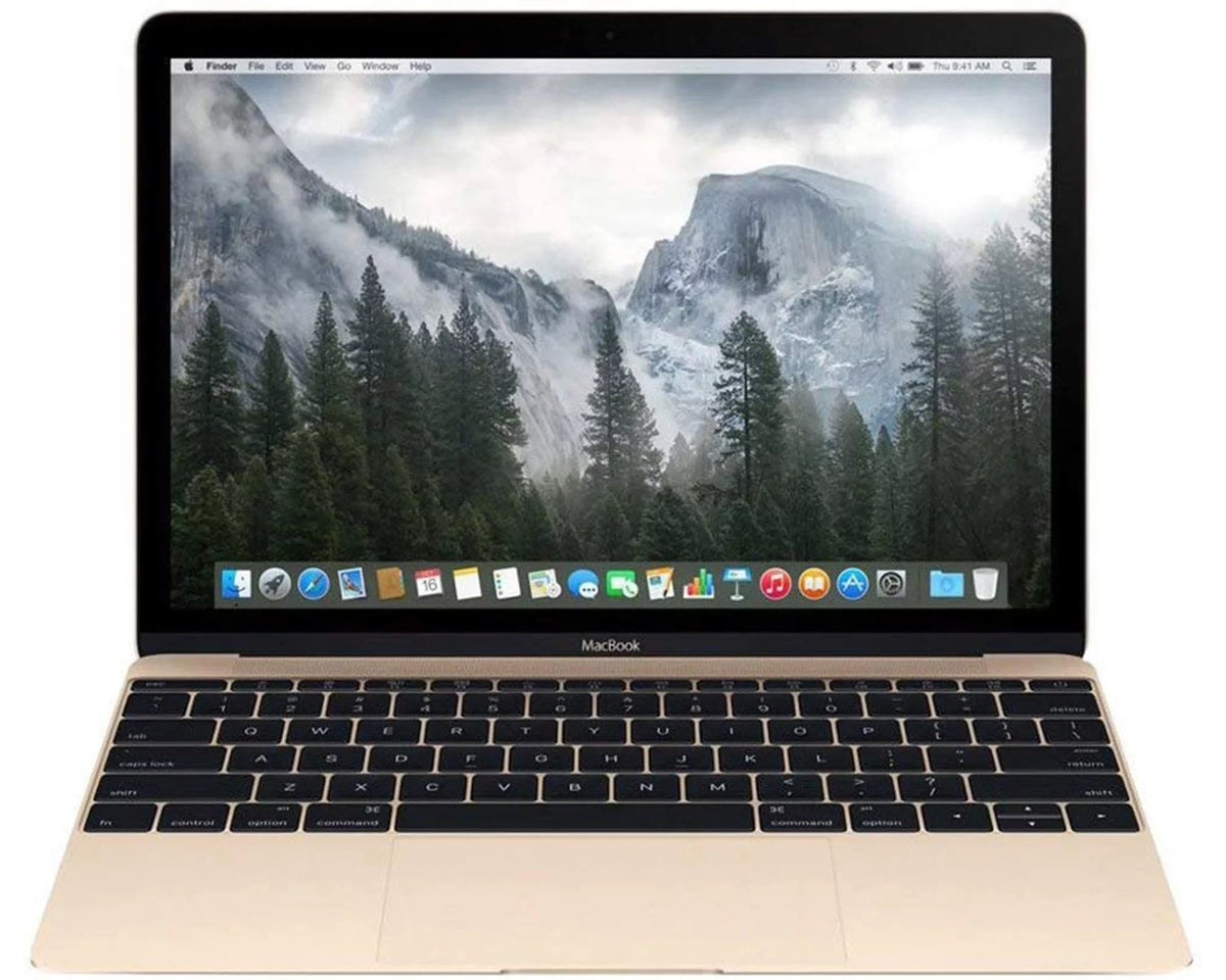 Apple A Grade Macbook 12-inch (Retina, Gold) 1.1GHz Core m3 (Early 2016) MLHE2LL/A 256 GB SSD 8 GB Memory 2304x1440 Display Mac OS X v10.12 Sierra Power Adapter Included