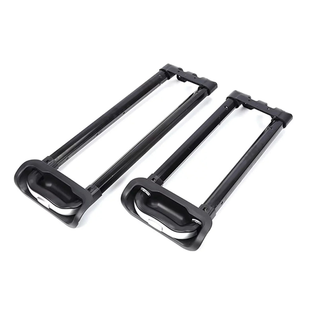 Telescoping Replacement Handle, Parts adjustable Pull Rod, Black for Luggage Case Speaker Trolley Cart Suitcase Ice Bucket , Three Sections