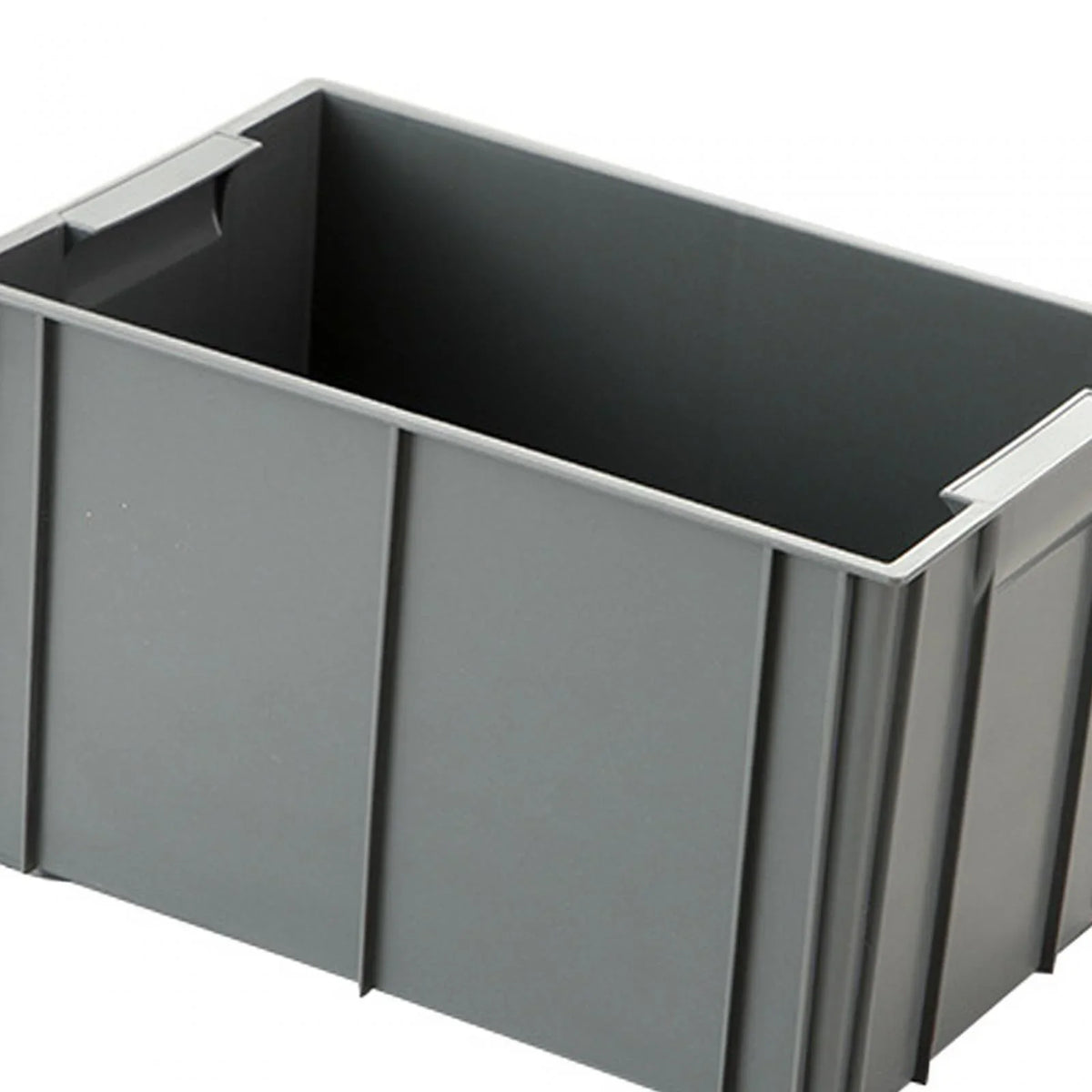Storage Box Storage Bin Strong Multipurpose Organizer Space Saving Stackable Storage Container for RV Travel Desktop Fishing Gray 28.5x18x17cm