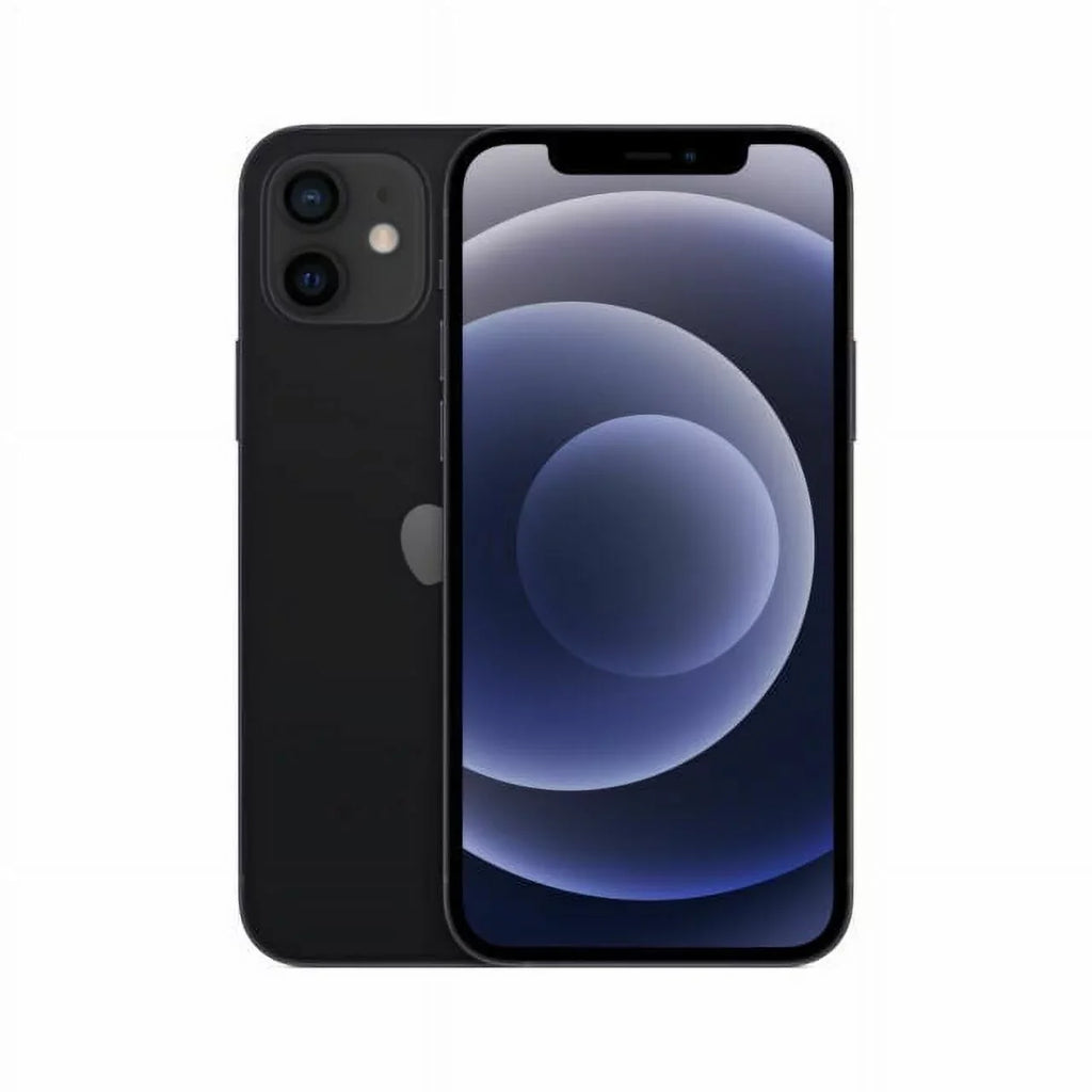 Restored Apple iPhone 12 A2172 (T-Mobile Only) 64GB Black (Refurbished)