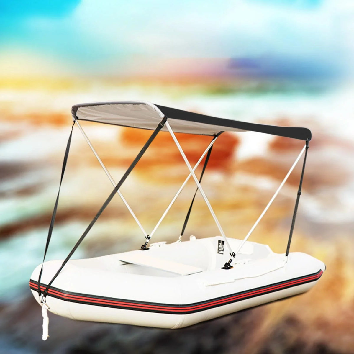 Inflatable Ship Canopy Sun Shade Bimini Top Wrap Sun Protection