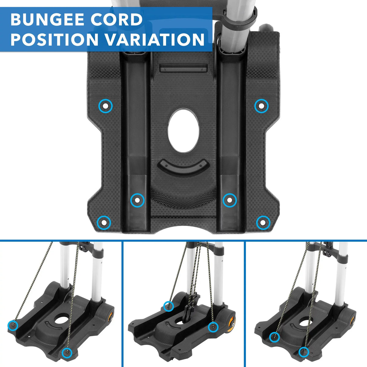 Mount-It! Premium Folding Luggage Cart, 77 LBS Capacity