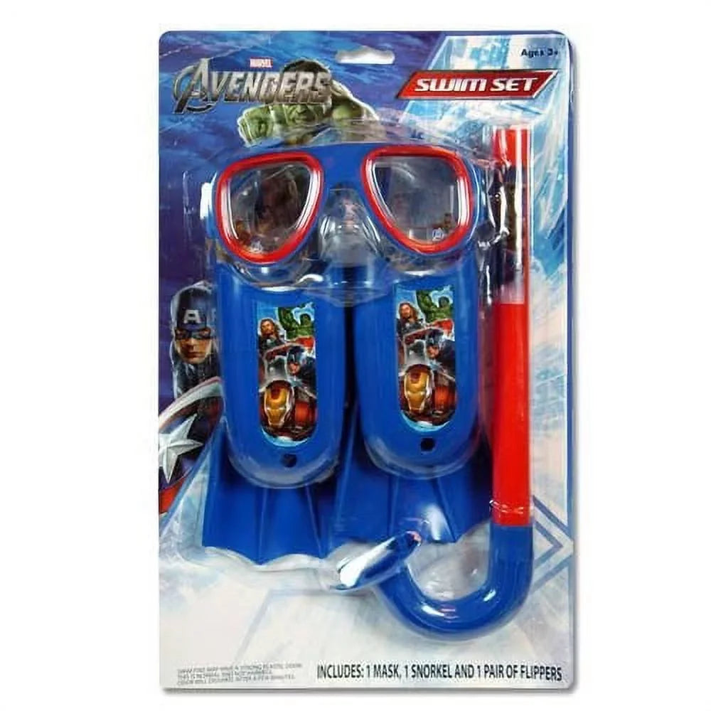 Swim Set - Marvel The Avengers - on Blister Card 3 pc