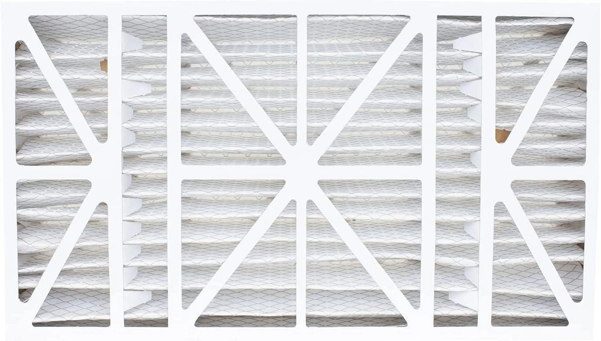 Filterbuy 17x26x4 MERV 8 Pleated HVAC AC Furnace Air Filters for Lennox x6664 (4-Pack)