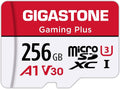 Gigastone 256GB Micro SD Card, Gaming Plus, A1 V30, for Nintendo Switch, High Speed 100MB/s, 4K Video Recording, Fitting with Nintendo Switch Dash Cams GoPro Cameras