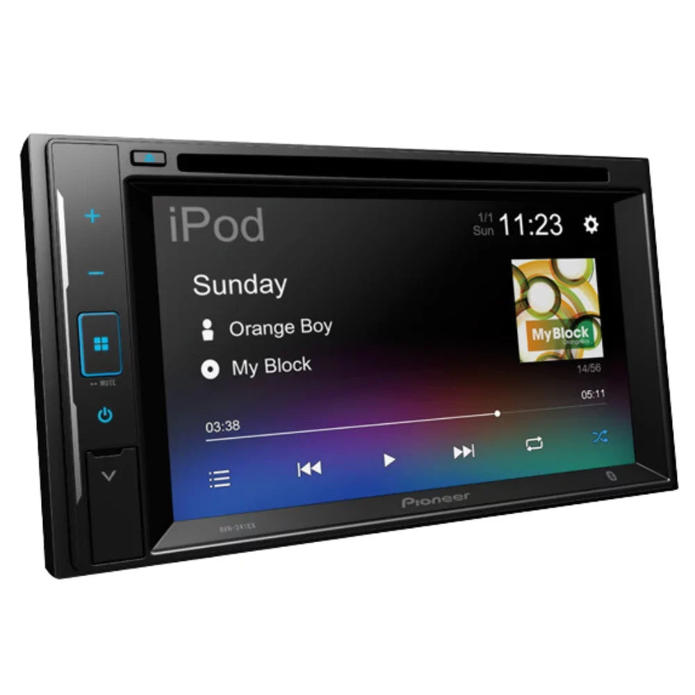 KIT4703 Bundle for 2005-2007 Dodge Durango W/ Pioneer Double DIN Car Stereo with Bluetooth/Backup Camera/Installation Kit/in-Dash DVD/CD AM/FM 6.2" WVGA Touchscreen Digital Media Receiver