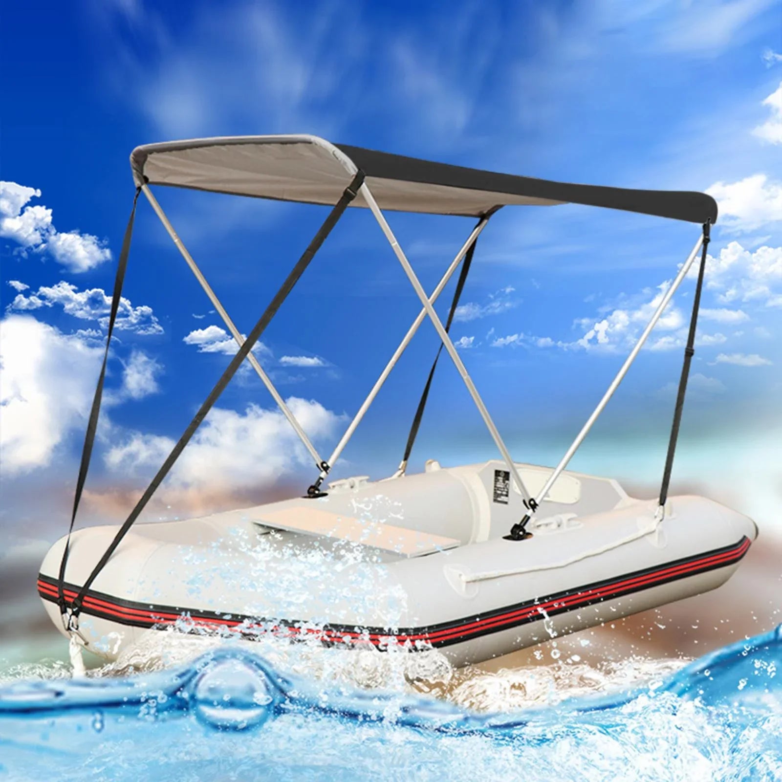 Inflatable Ship Canopy Sun Shade Bimini Top Wrap Sun Protection
