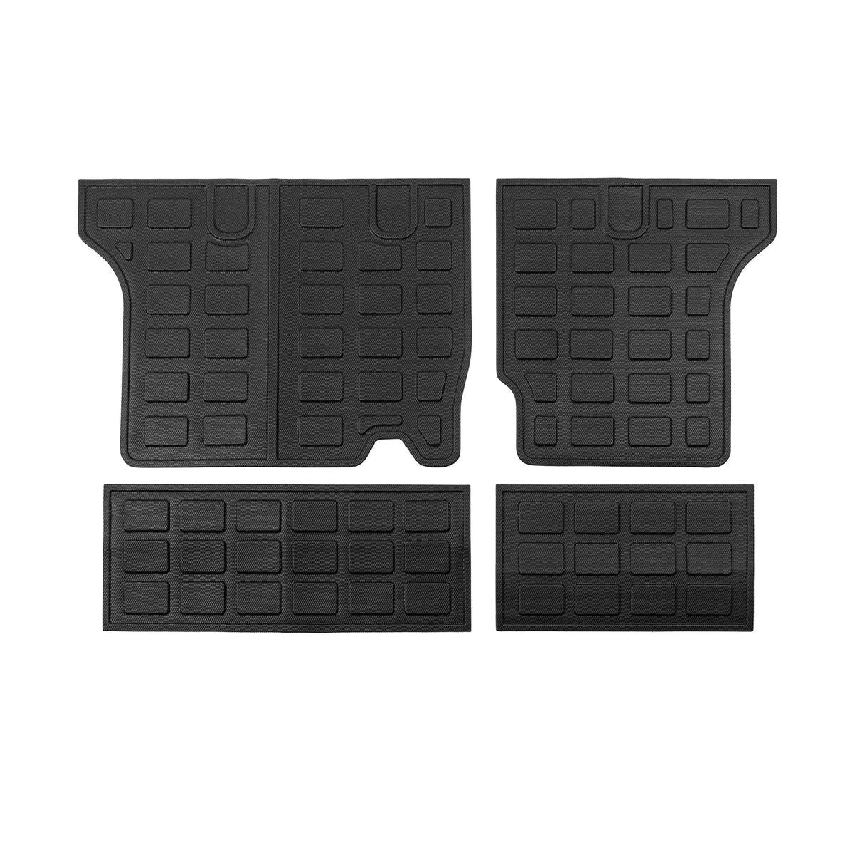 Fit 2013-2018 Toyota RAV4 TPE All Condition Rear Trunk Mats Toyota Rav4 Accessories (Non-Hybrid)