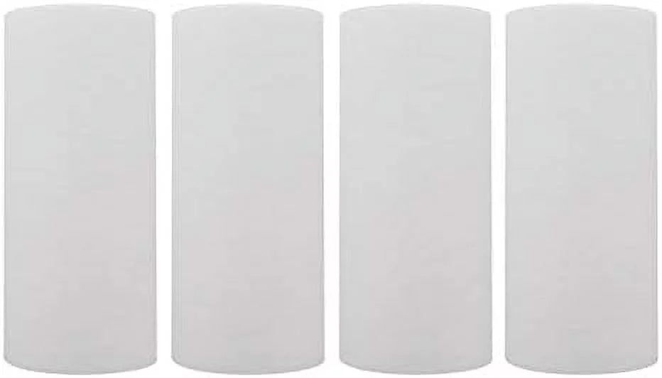 10 Micron 10 Inch X 4.5 Inch | 4-Pack Spun Polypropylene Whole House Sediment Water Filter Replacement Cartridge | Matching With Hydronix SDC-45-1010, SDF-45-1010, Home Water Filter