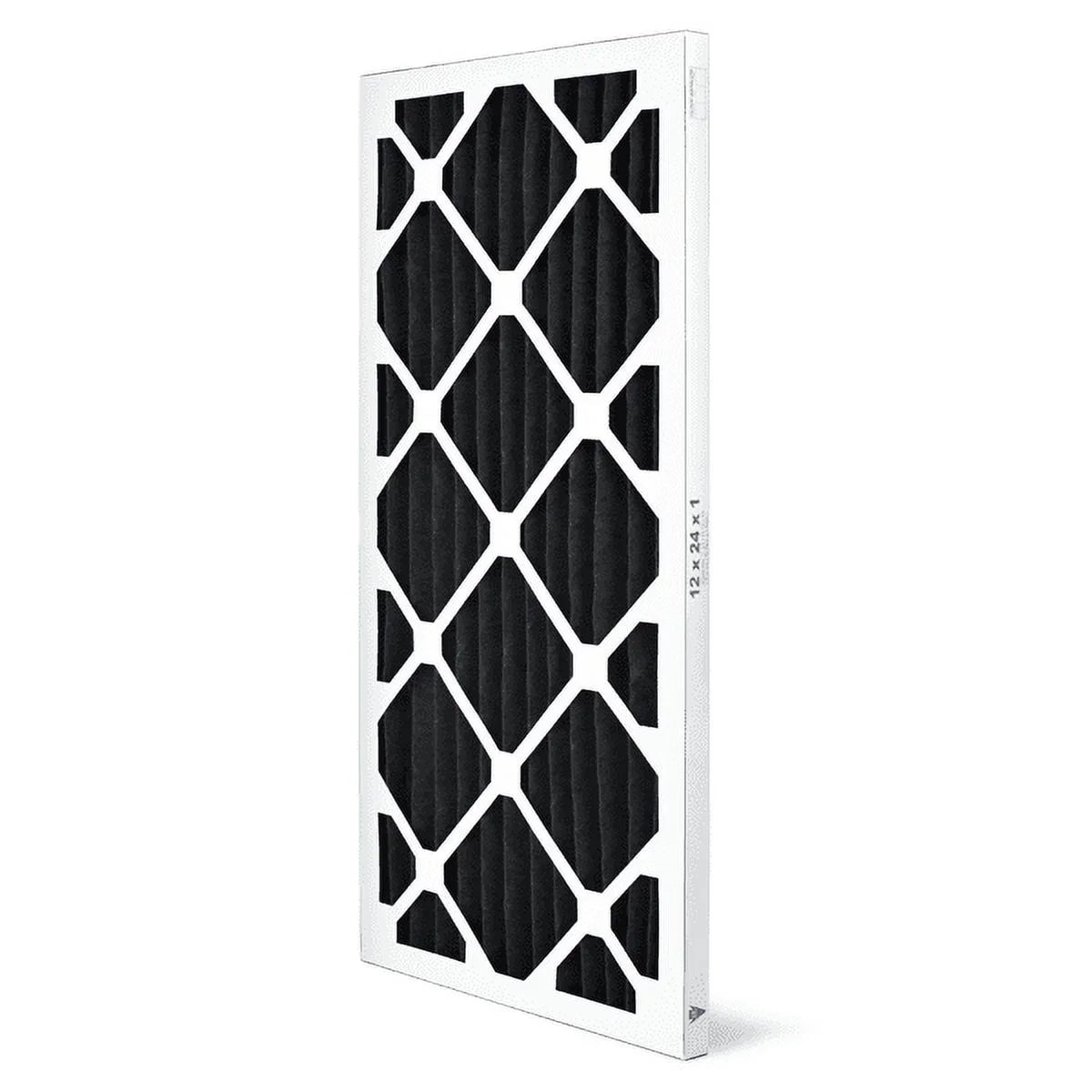 AIRx Filters Odor 12x24x1 Air Filter MERV 8 AC Furnace Pleated Air Filter Replacement Box of 6, Made in the USA