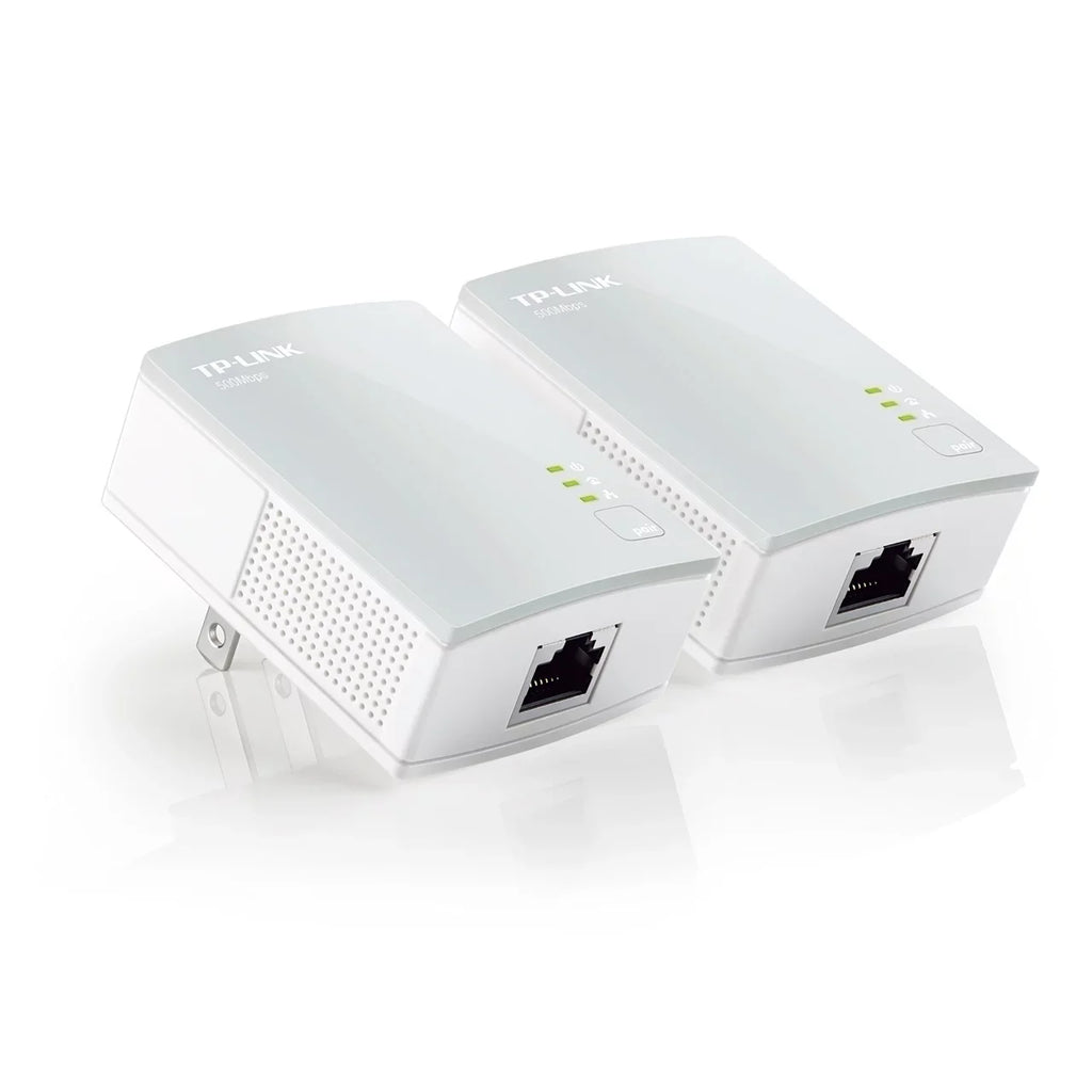 TP-Link AV600 Powerline Ethernet Adapter(TL-PA4010 KIT)- Plug&Play, Power Saving, Nano Powerline Adapter, Expand Home Network with Stable Connections