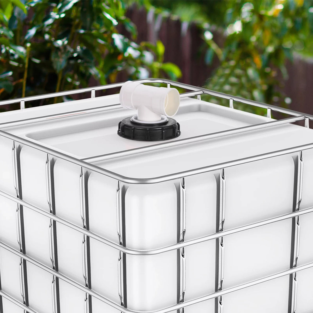163mm IBC Lid Filter Wrap T-Shaped Rainwater Tank IBC Tote Protection with Washable Nylon Filter