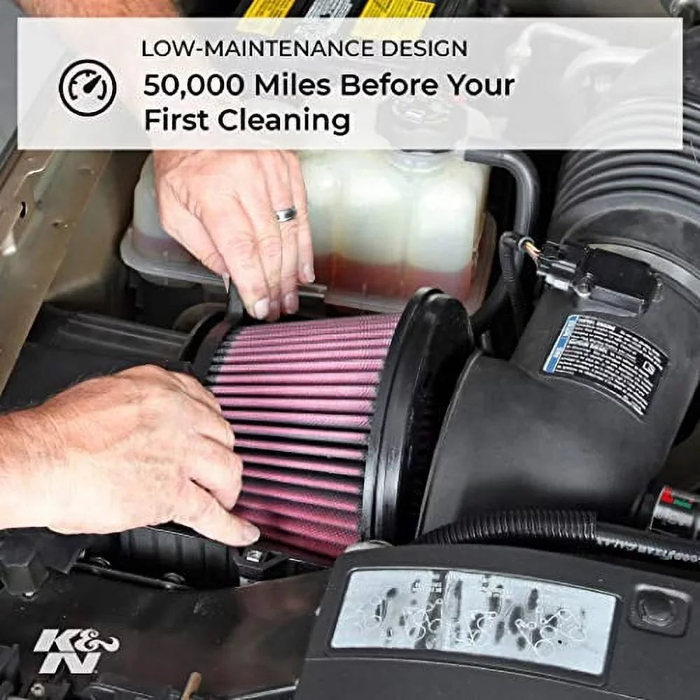K&N Engine Air Filter: High Performance, Premium, Washable, Industrial Replacement Filter, Heavy Duty: E-3730