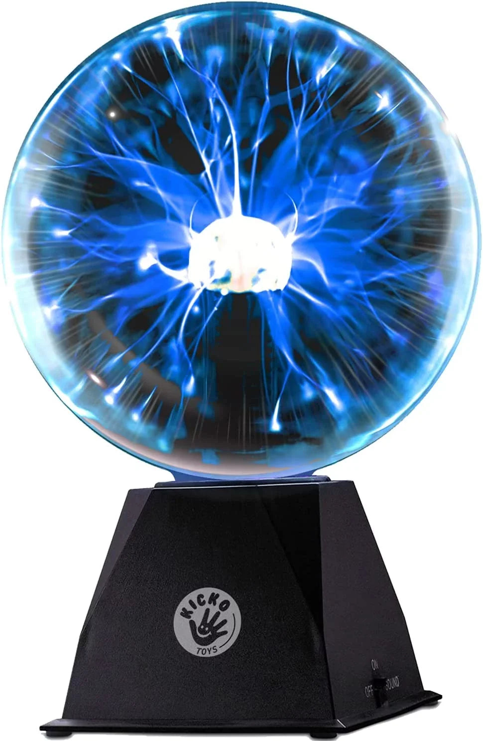 Kicko Blue Plasma Ball - 7 inch - Nebula, Thunder Lightning