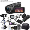 Sony FDR-AX53 4K Ultra HD Handycam Camcorder. - Professional Bundle