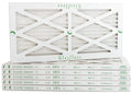 Glasfloss 10x20x1 - MERV 10 -Qty:6 - Furnace Air Filter - Made in USA (Actual Size: 9.5 x 19.5x7/8 inch)