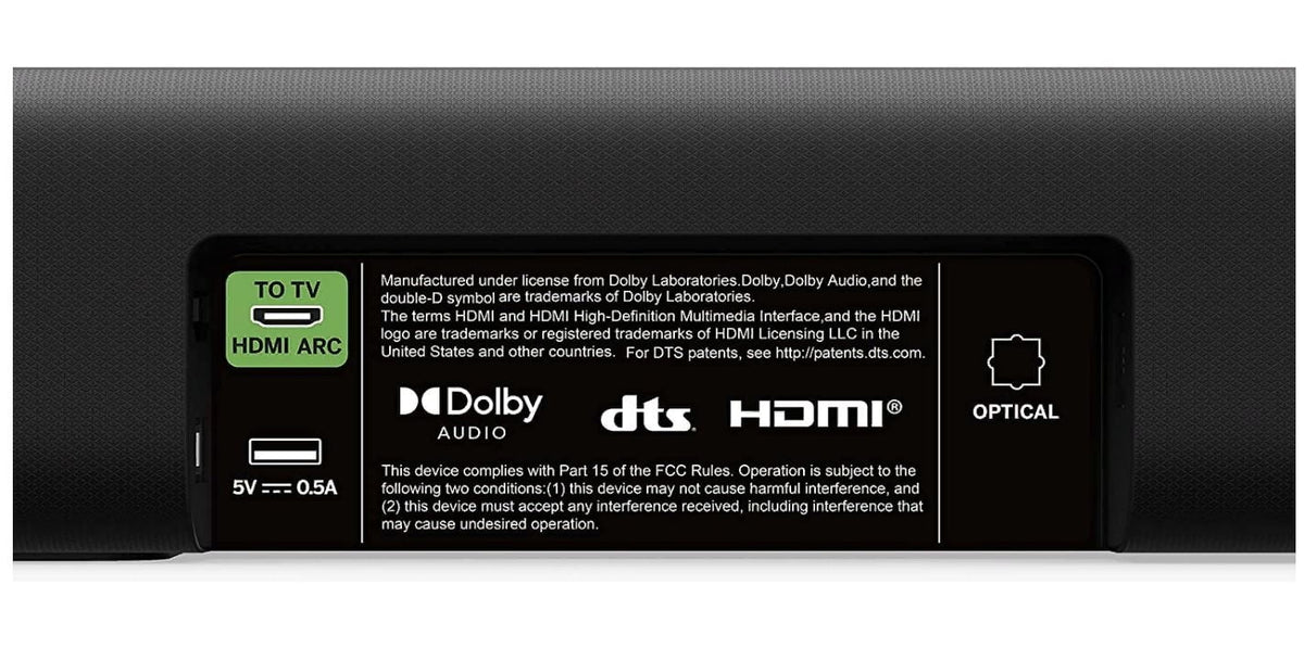 Restored VIZIO V-Series 2.0 Compact Home Theater Sound Bar with DTS:X, Bluetooth - V20x-J8 - (Refurbished)