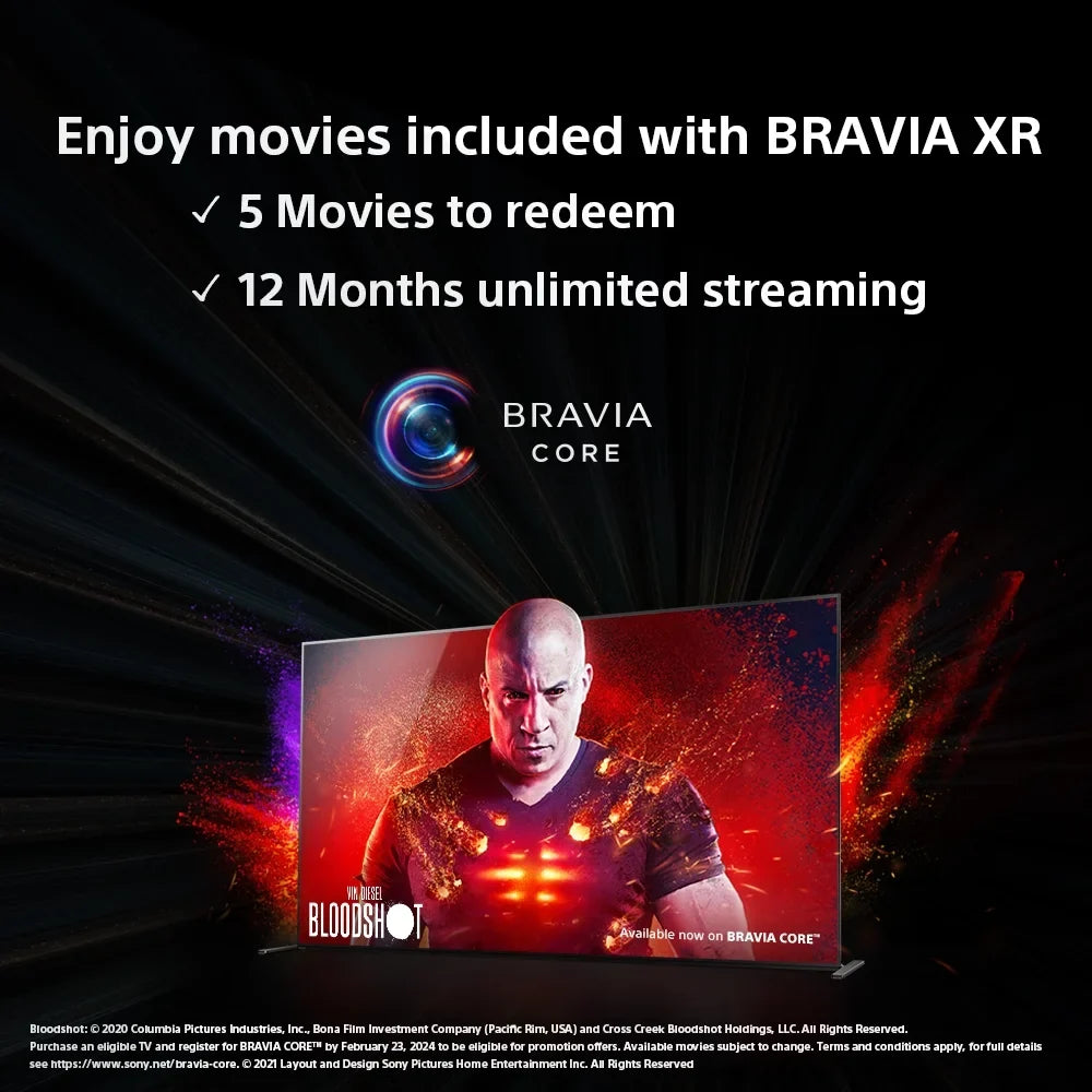Sony 75" Class XR75X95J BRAVIA XR Full Array LED 4K Ultra HD Smart Google TV with Dolby Vision HDR X95J Series 2021 Model