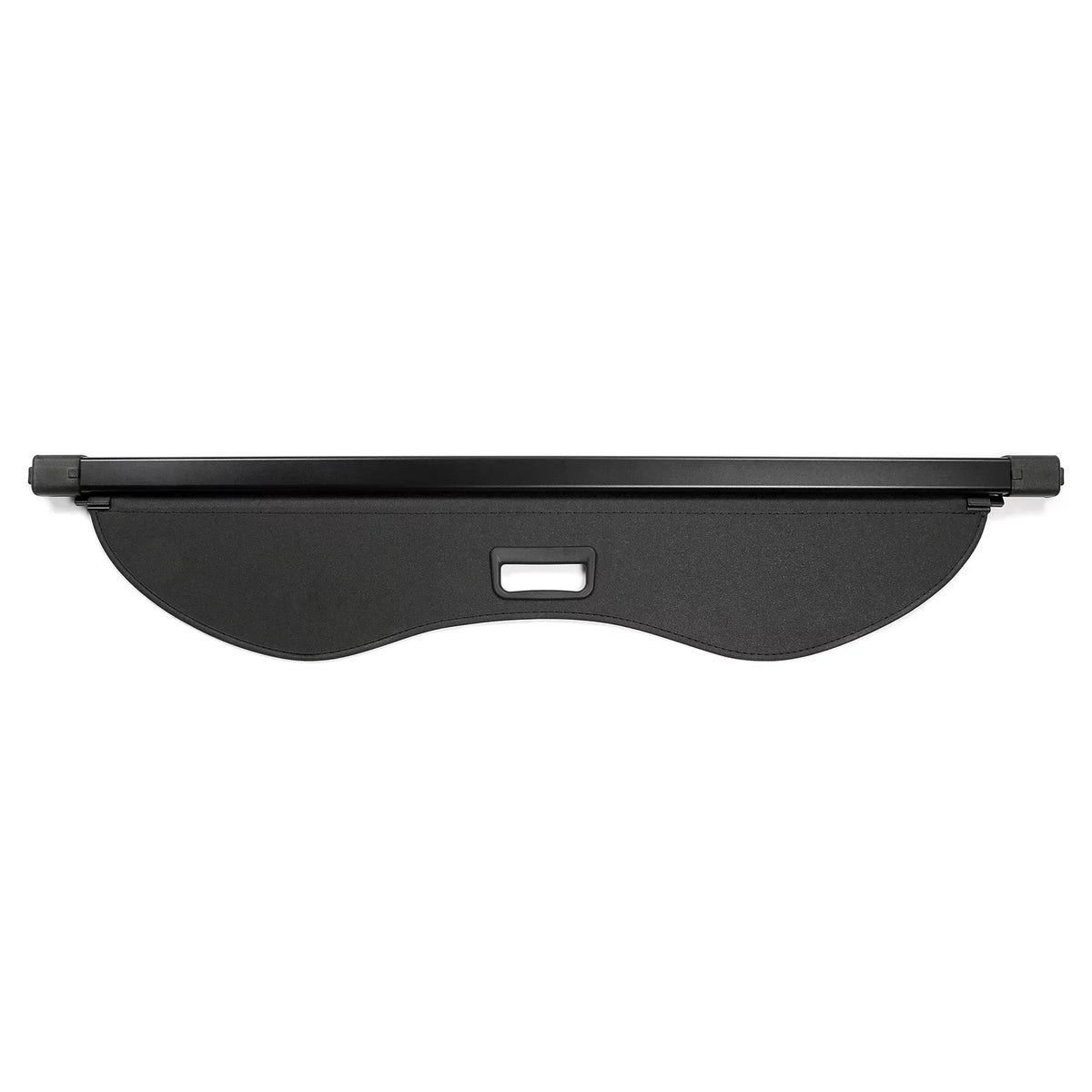 Ikon Motorsports Cargo Shield Suitable With 2013-2019 Ford Escape All Models PVC & Aluminum Rod Black Security Rear Trunk Shield Security Retractable Shield