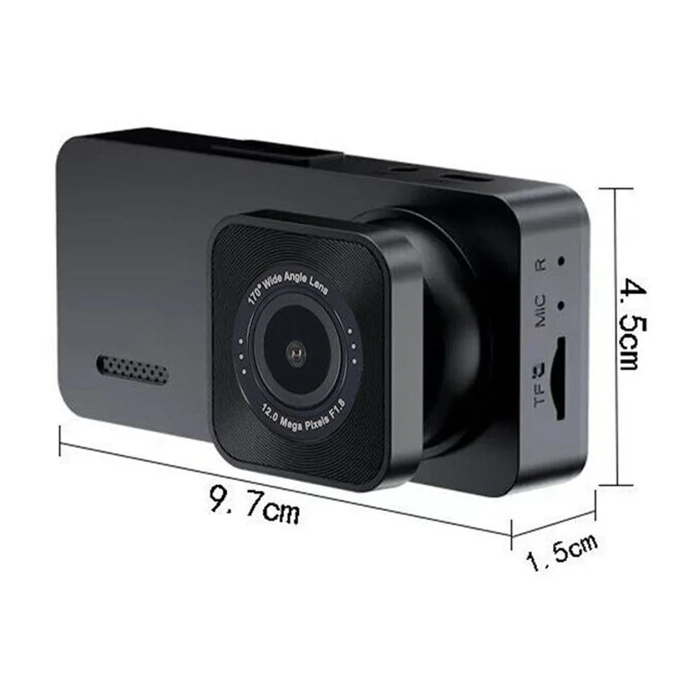Onemayship 1080P 3 Lens Car DVR Dash Cam Front Rear Inside Camera Video Recorder G-Sensor