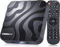 Android TV Box, T95MAX Android TV Box 12.0 4GB RAM 32GB ROM 6K 4K TV Box, TV Box Android H618 Chip Quad-core Cortex-A53 2.4G/5G Wi-Fi Bluetooth 4.0 USB 100M
