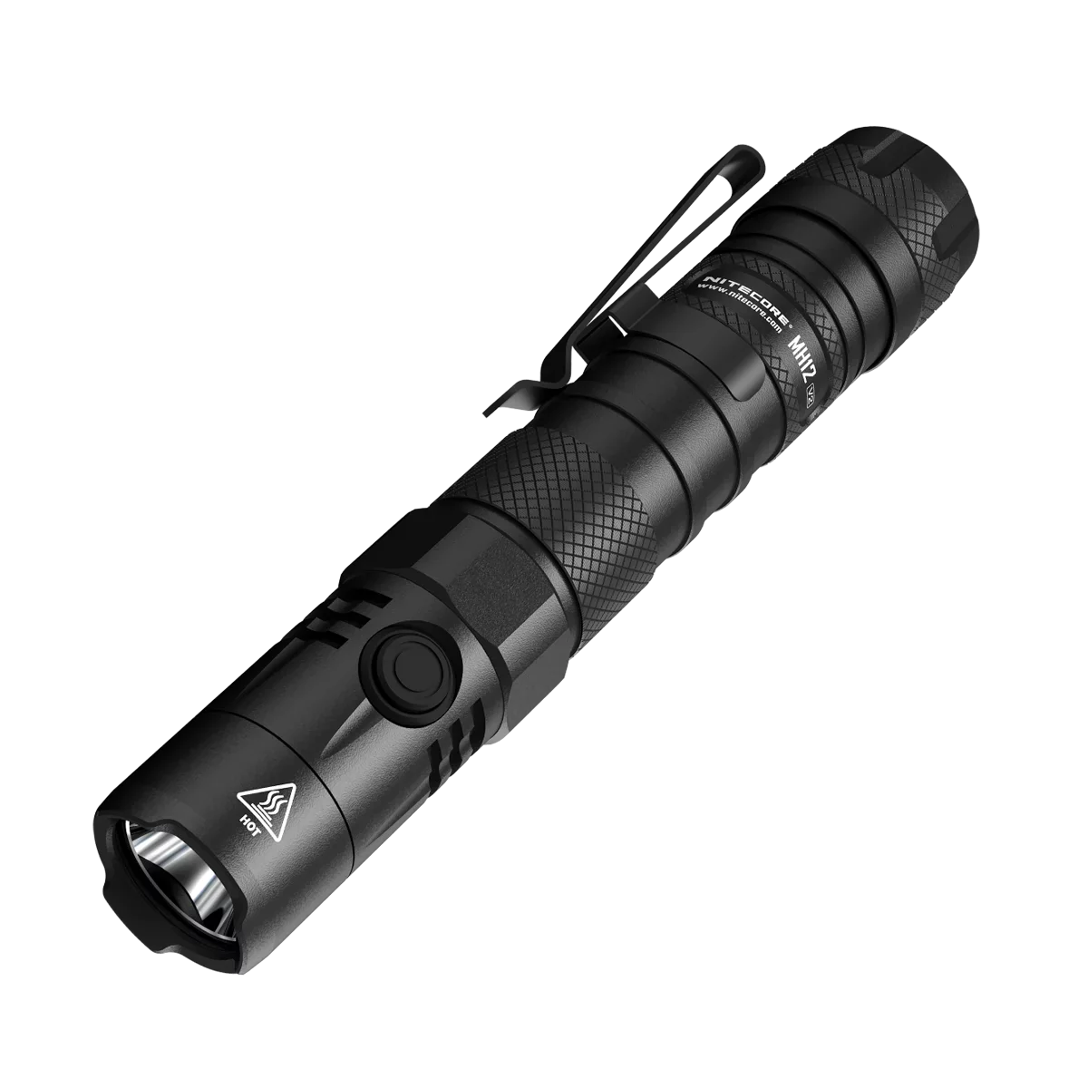 Nitecore MH12 V2 CREE XP-L2 V6 LED Flashlight -1200 Lumens -21700 Battery (Included)
