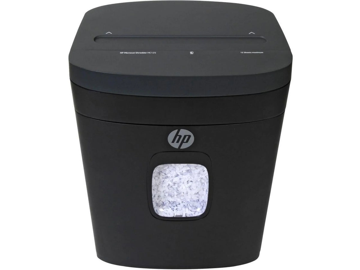 Royal MC125 Paper Shredder - Micro Cut - 12 Per Pass - for shredding Paper, Staples, Credit Card, Envelope - 8.75" Throat - 5 Minute Run Time - 40 Minute Cool Down Time - 5 gal Wastebin Capacity