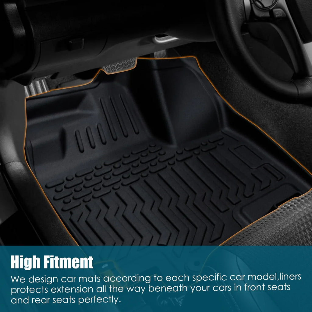Aibecy Floor Mats,Floor 2020-2023 Telluride Bucket Kia Telluride Console Car Bucket Center Dazzduo Floor Telluride