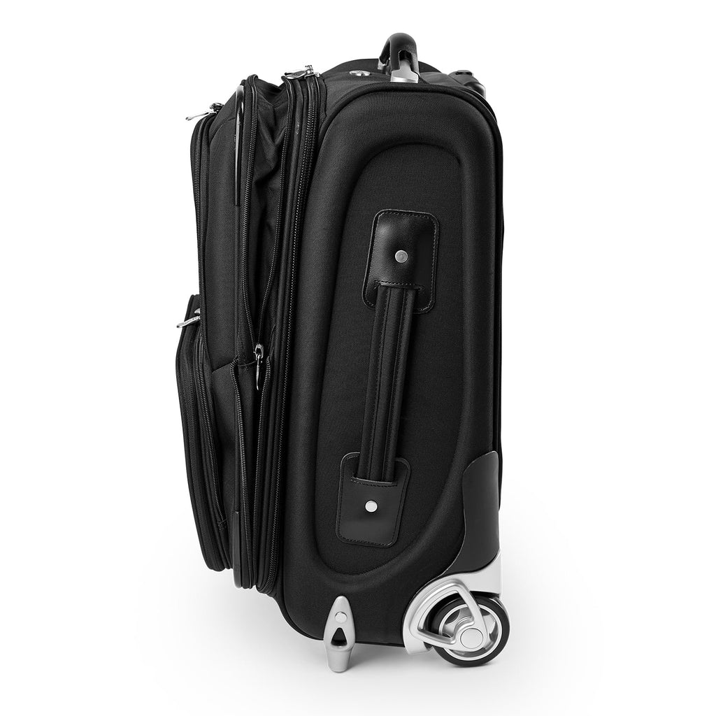 MOJO Black Iowa State Cyclones 21" Softside Rolling Carry-On Suitcase