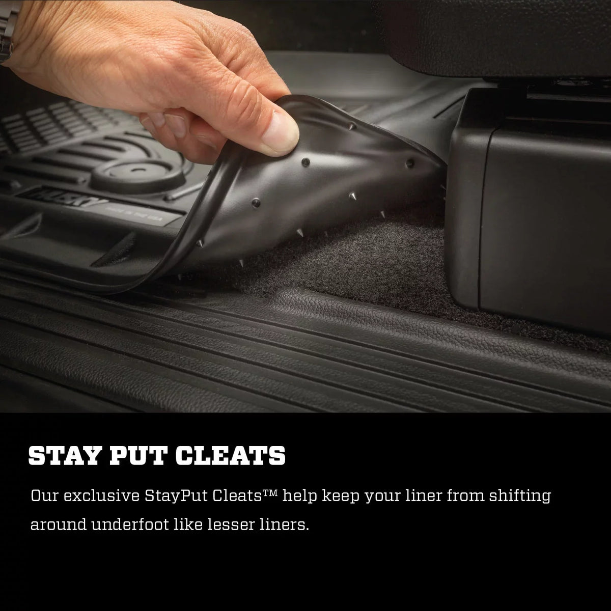 Husky by RealTruck Suitable with 2014-2018 Subaru Forester Condition Front & 2nd Seat Floor Mats