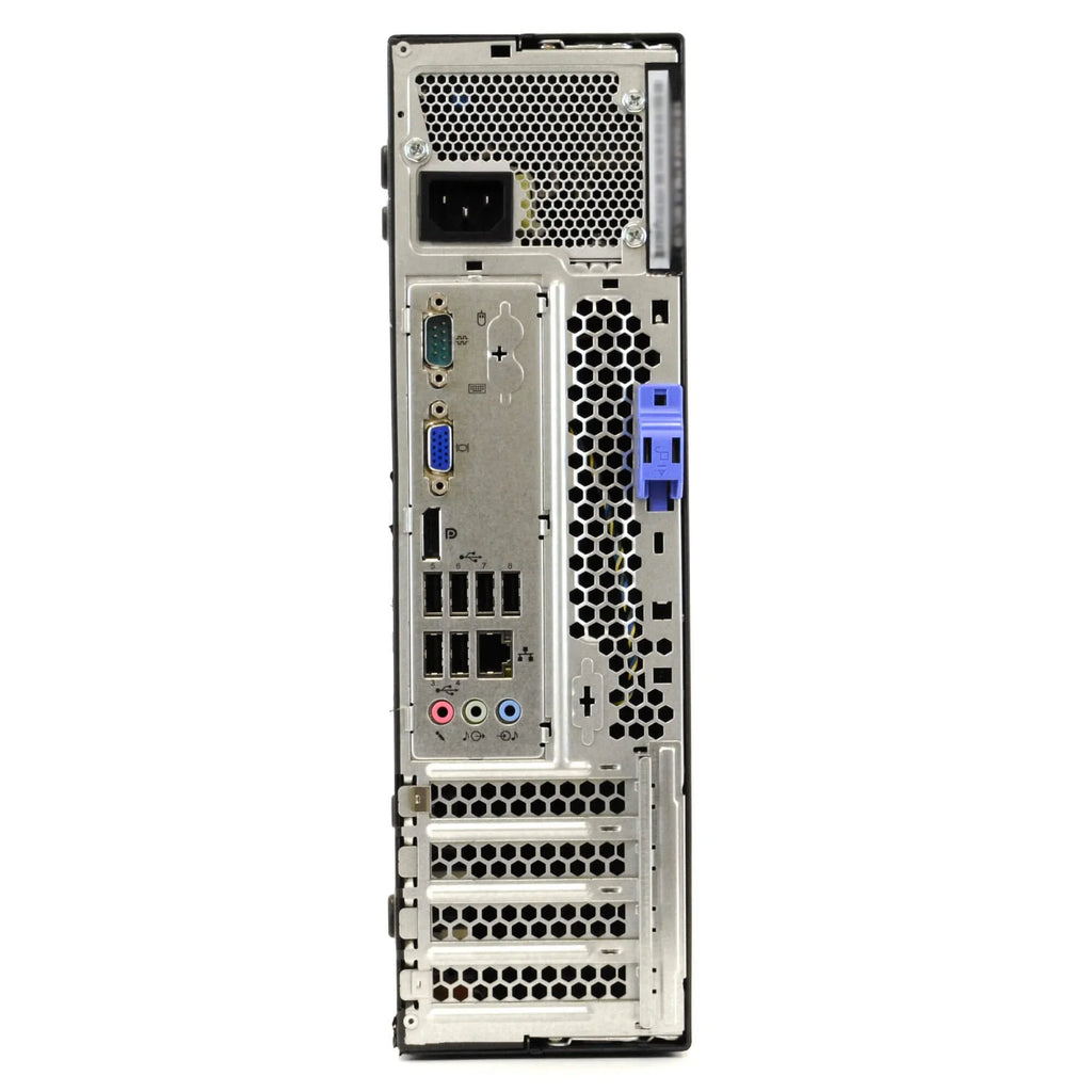 Pre-Owned Lenovo M91P Desktop Computer SFF PC Core i5 3.2GHz Win10 Pro WiFi 8GB RAM 250GB HDD 19" Monitor- (Refurbished: Like New)