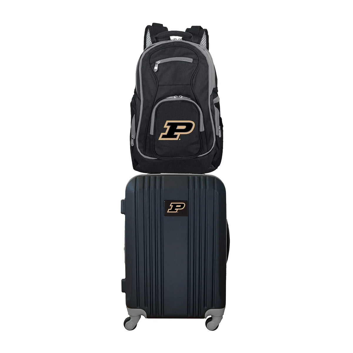 NCAA Purdue Boilermakers 2-Piece Luggage and Backpack Set