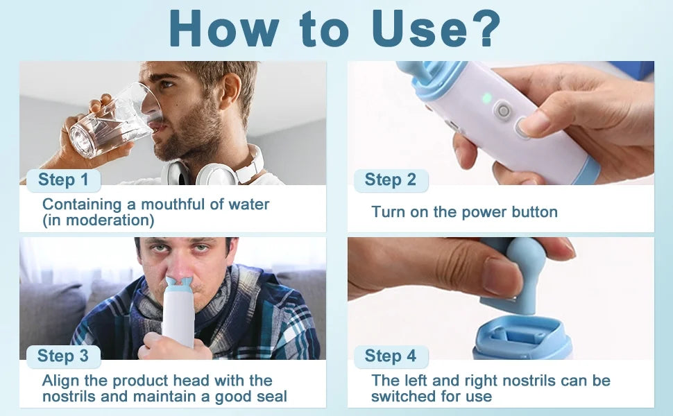 Ear Pressure Relief Device, FDA Cleared Balanced Ear Pressure Expander, Tinnitus Relief for Ringing Ears Dual Head, Eustachi Ear Unclogger, Single Side Plug Design with One Replacement Head