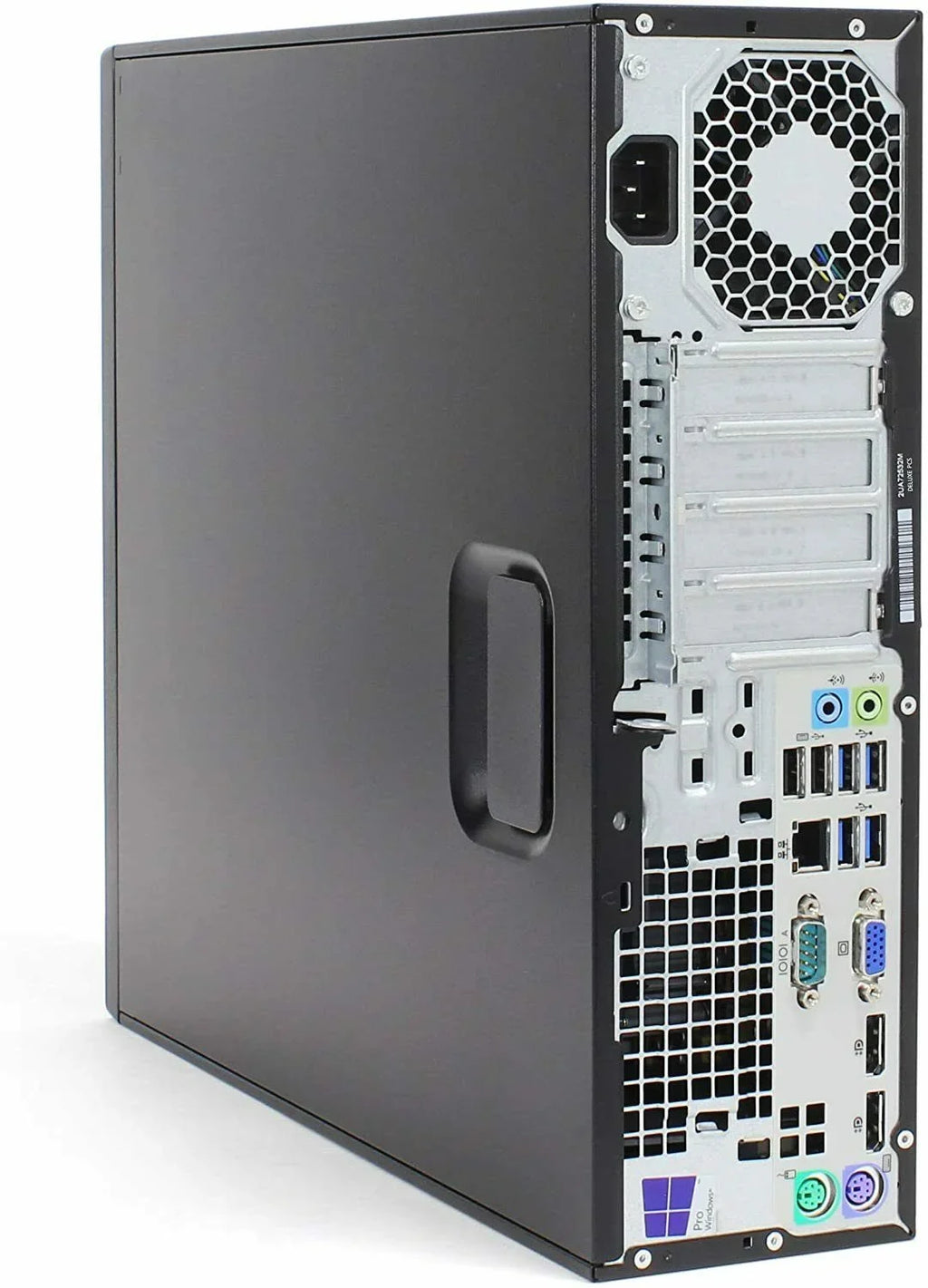 Pre-Owned HP 600 G2 Desktop Computer Pentium G4400 3.3GHz CPU 8GB Ram, 120GB SSD, 1TB HDD, Keyboard & Mouse, WiFi, DVD, Win10 Pro PC (Refurbished)