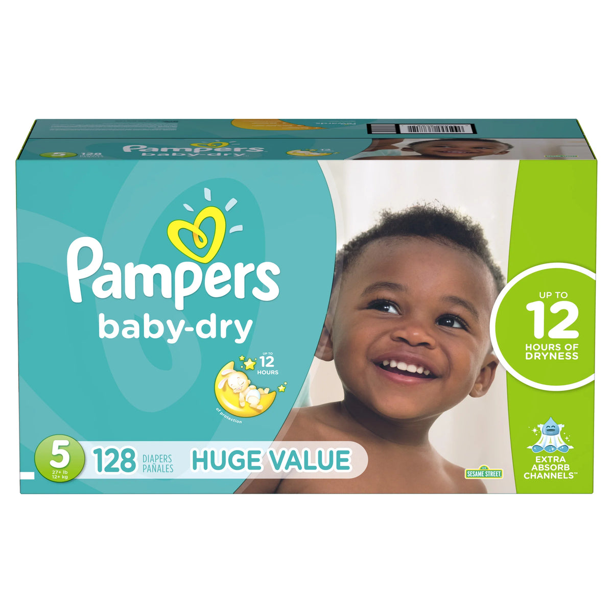 Pampers Pamp Baby Dry S5 Hp 128ct