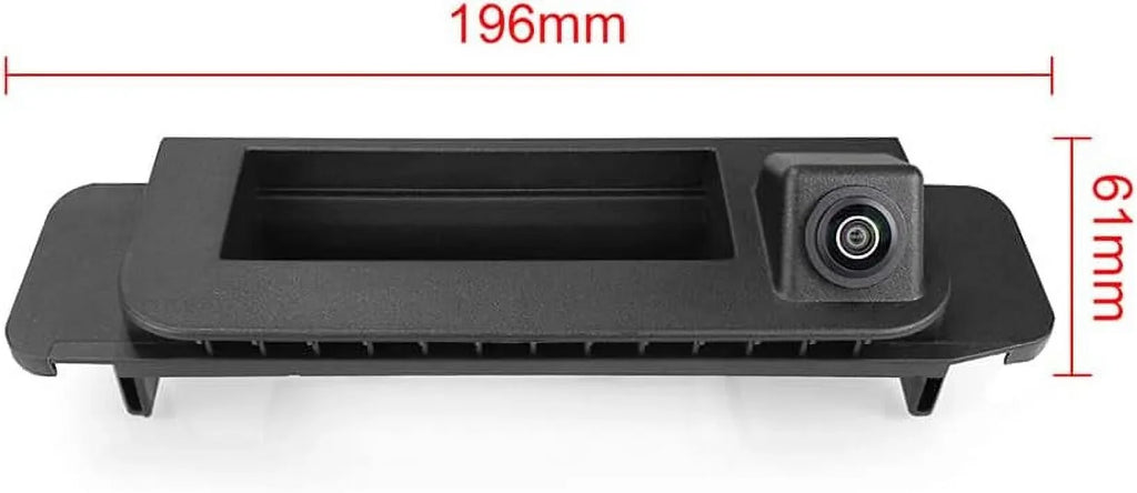 Vlicevrn HD Car Rear View Camera Trunk Handle with Fish Eye Lens Night Vision Backup Parking Camera Waterproof IP68