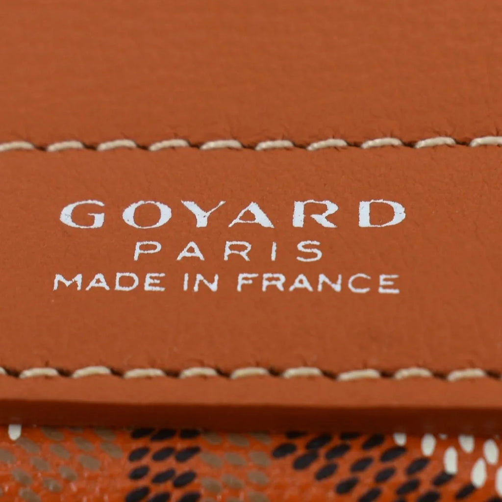 Pre-owned GOYARD Rouette Soft Canvas Shoulder Bag Orange