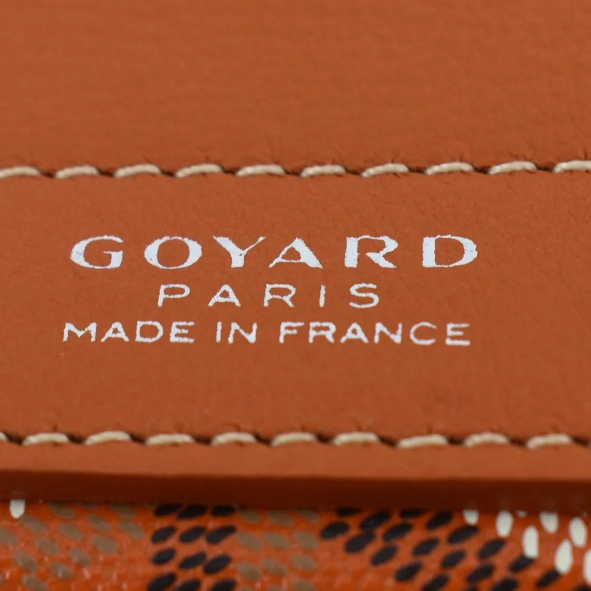 Pre-owned GOYARD Rouette Soft Canvas Shoulder Bag Orange