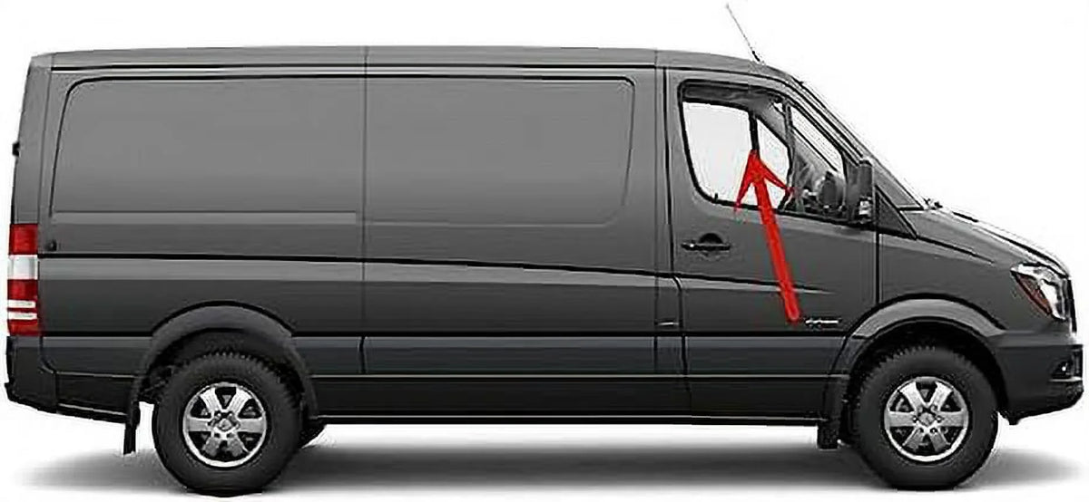 Passenger Right Front Door Window Door Glass Matching with Mercedes Benz Sprinter Van 2009-2018 Models