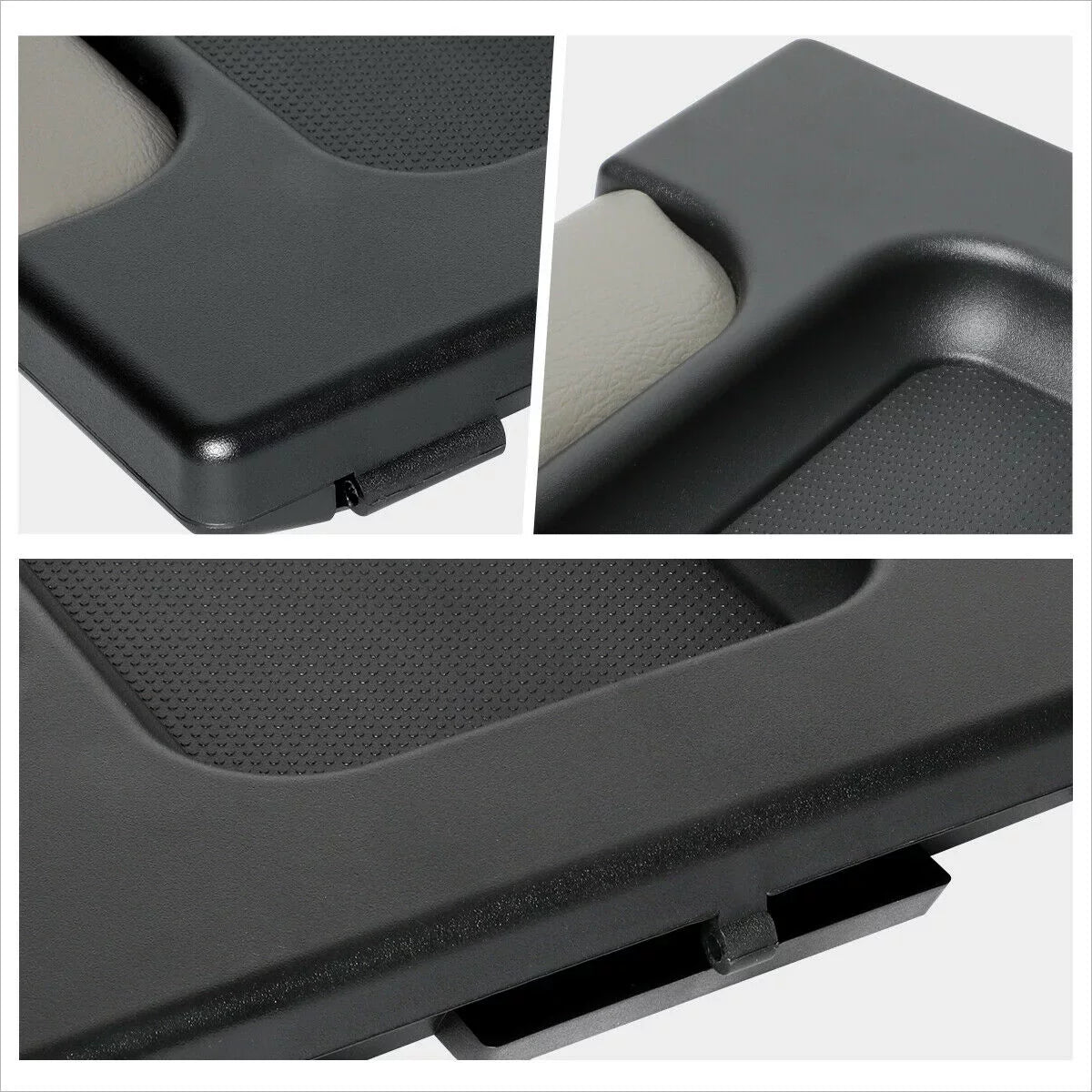 Gray OE Center Console Lid Repair Kit Arm Rest Wrap For Cadillac Chevrolet GMC