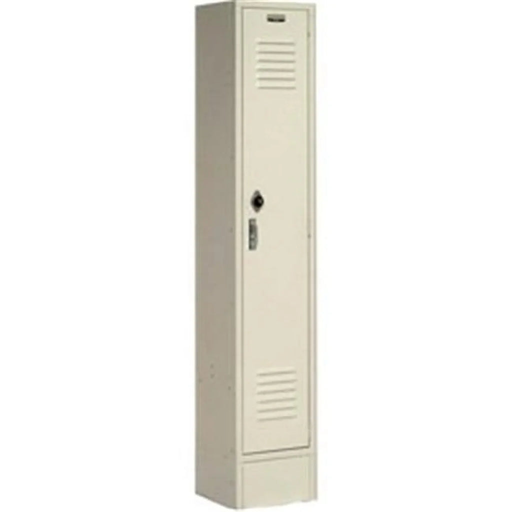 Global Industrial Single Tier Paramount Locker with 1 Door Ready to Assemble - Tan