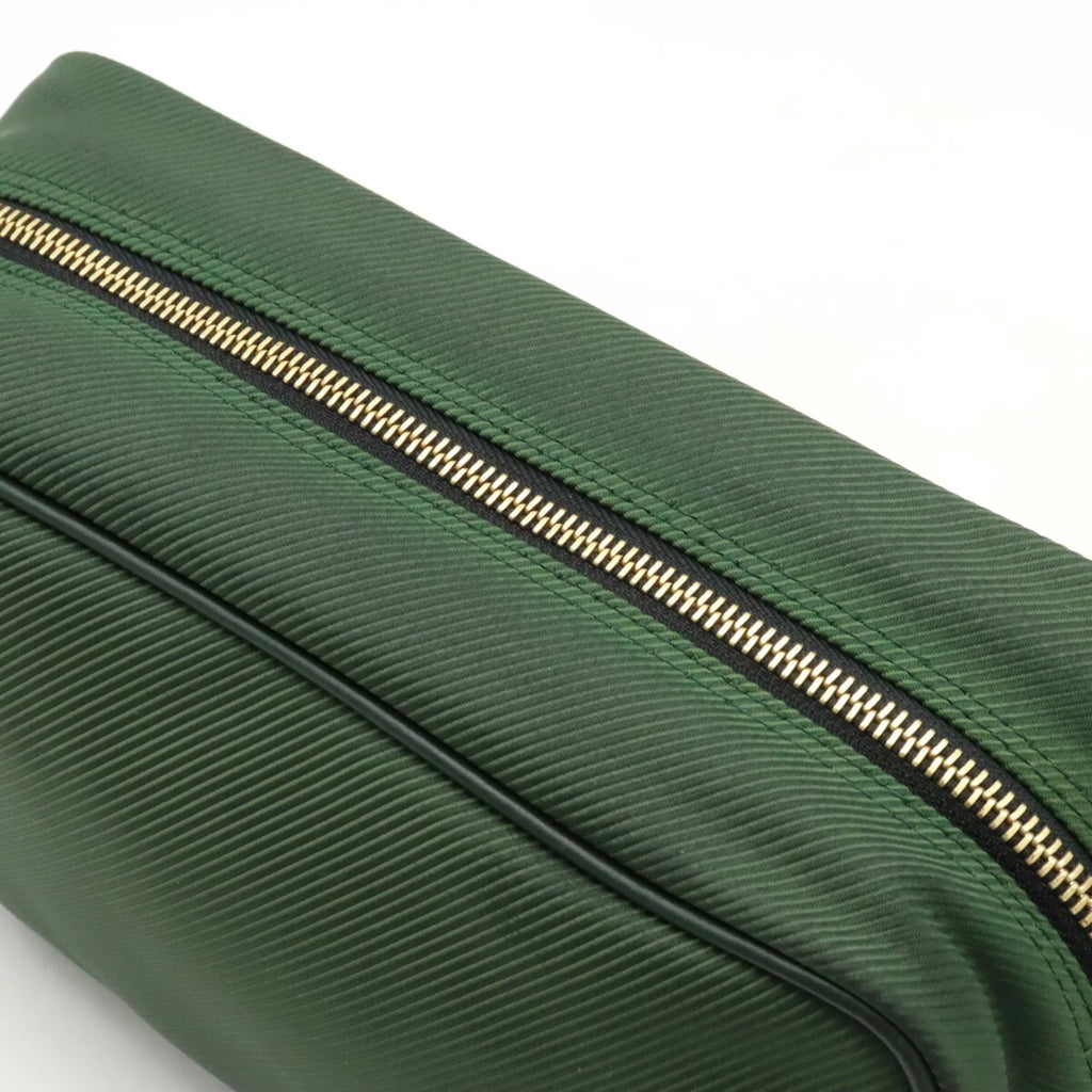 Pre-Owned LOUIS VUITTON Taiga Parana Second Bag Handbag Canvas Leather Epicea Dark Green M30754 (Good)