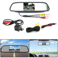 8 LED Reverse Parking Camera + 4.3" Car Mirror Monitor Kit Vehicle System