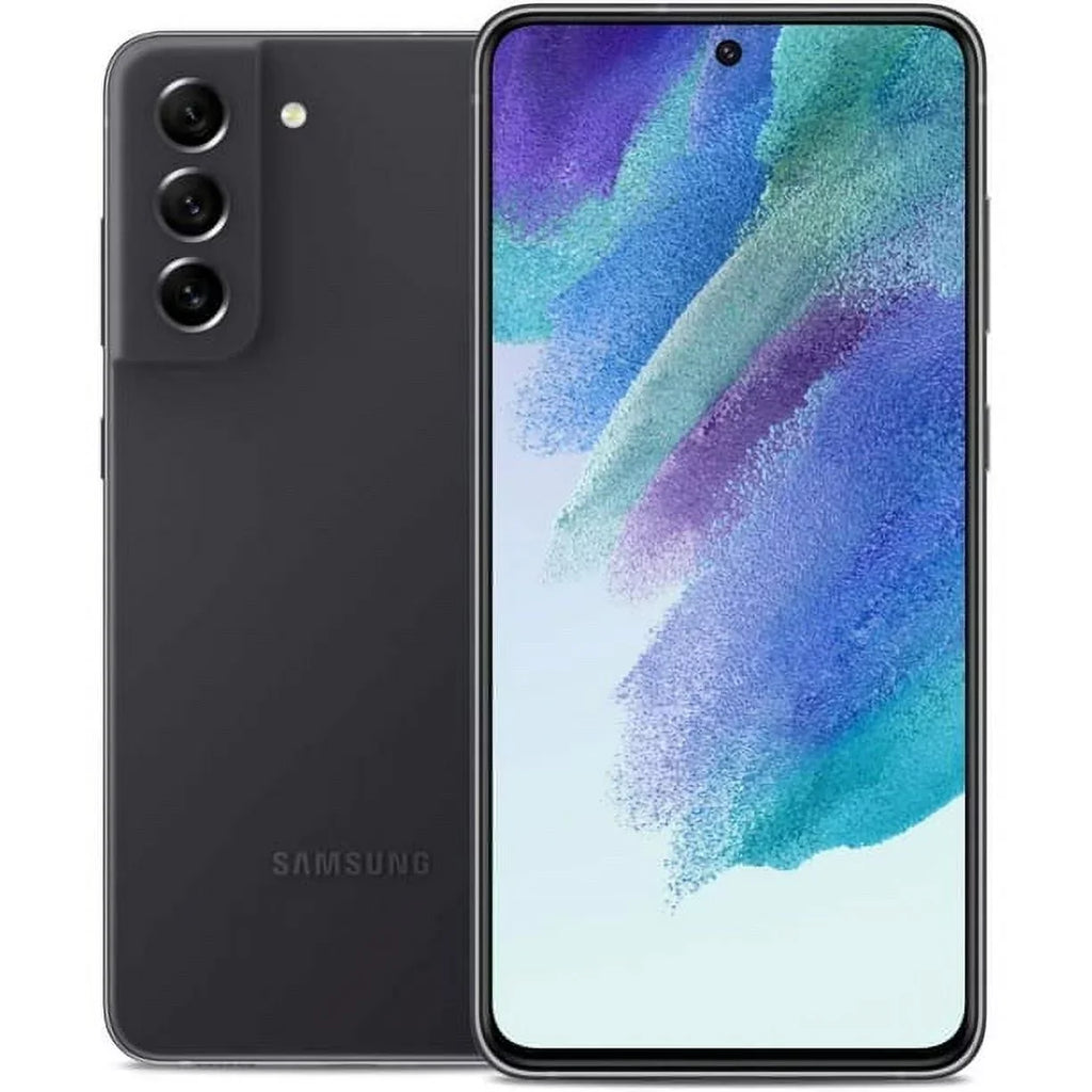 USED: Samsung Galaxy S21 FE 5G, Fully Unlocked | 128GB, Gray, 6.4 in