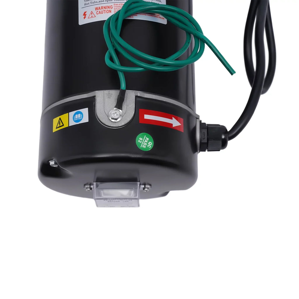 Miumaeov 2HP 6815GPH In-Ground Pool Pump, Dual Voltage Inground/ Above Ground Swimming Pool Pump with Strainer Basket and Connectors