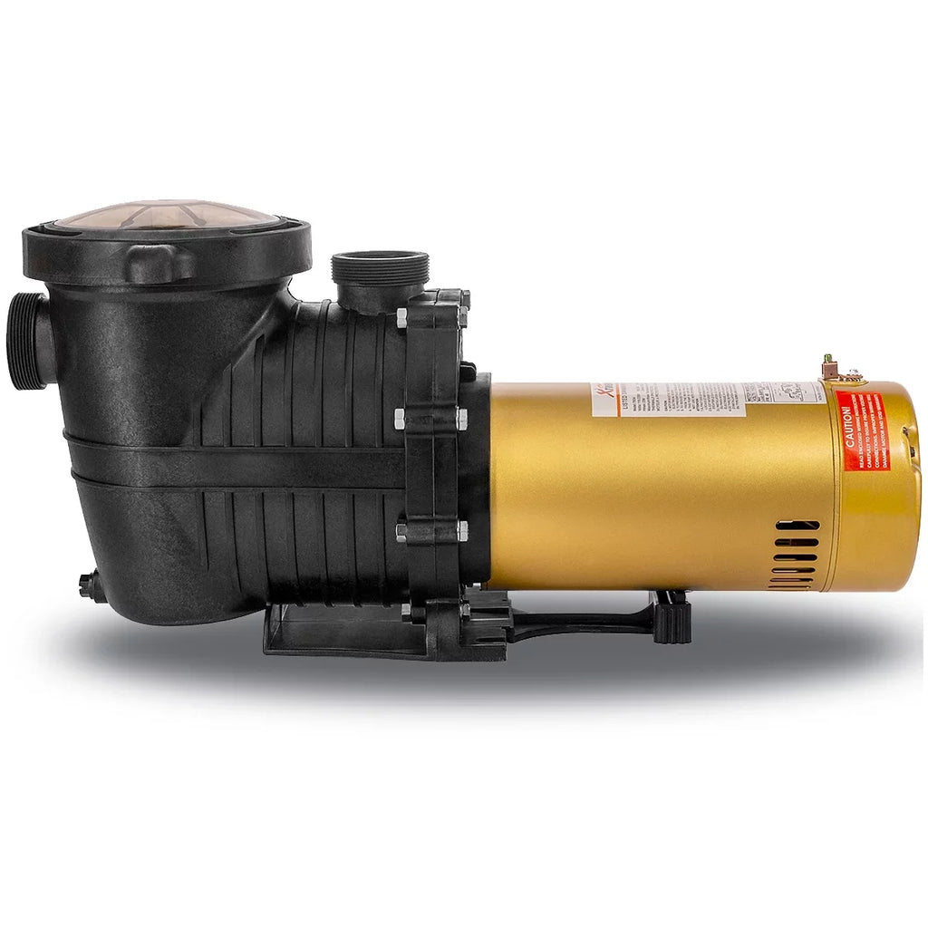 XtremepowerUS 1.5HP High Flo Swimming Pool Pump 5280GPH InGround Pump with Strainer Basket 230v