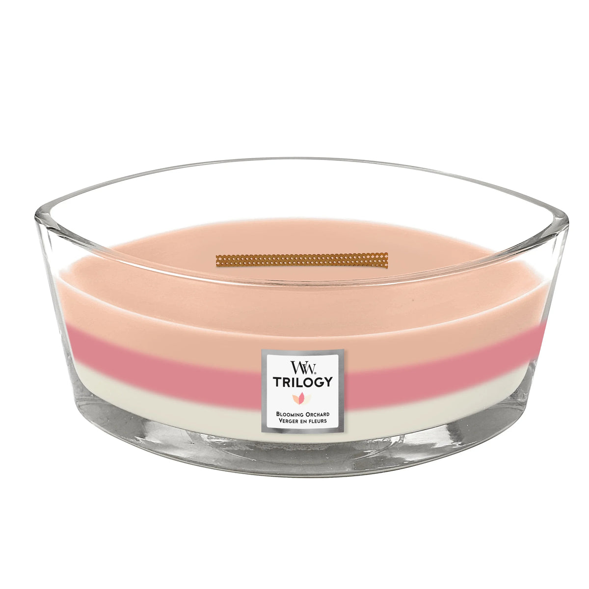 WoodWick Blooming Orchard Trilogy - Ellipse Candle
