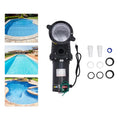 Miumaeov 2HP 6815GPH In-Ground Pool Pump, Dual Voltage Inground/ Above Ground Swimming Pool Pump with Strainer Basket and Connectors