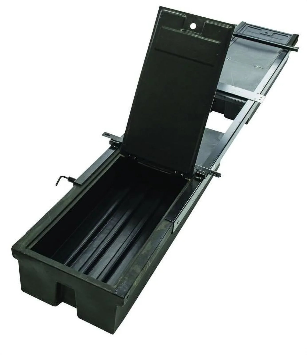 Underchassis Storage Container, Double, No Tire Carrier, 99.5"L x 19.125"W
