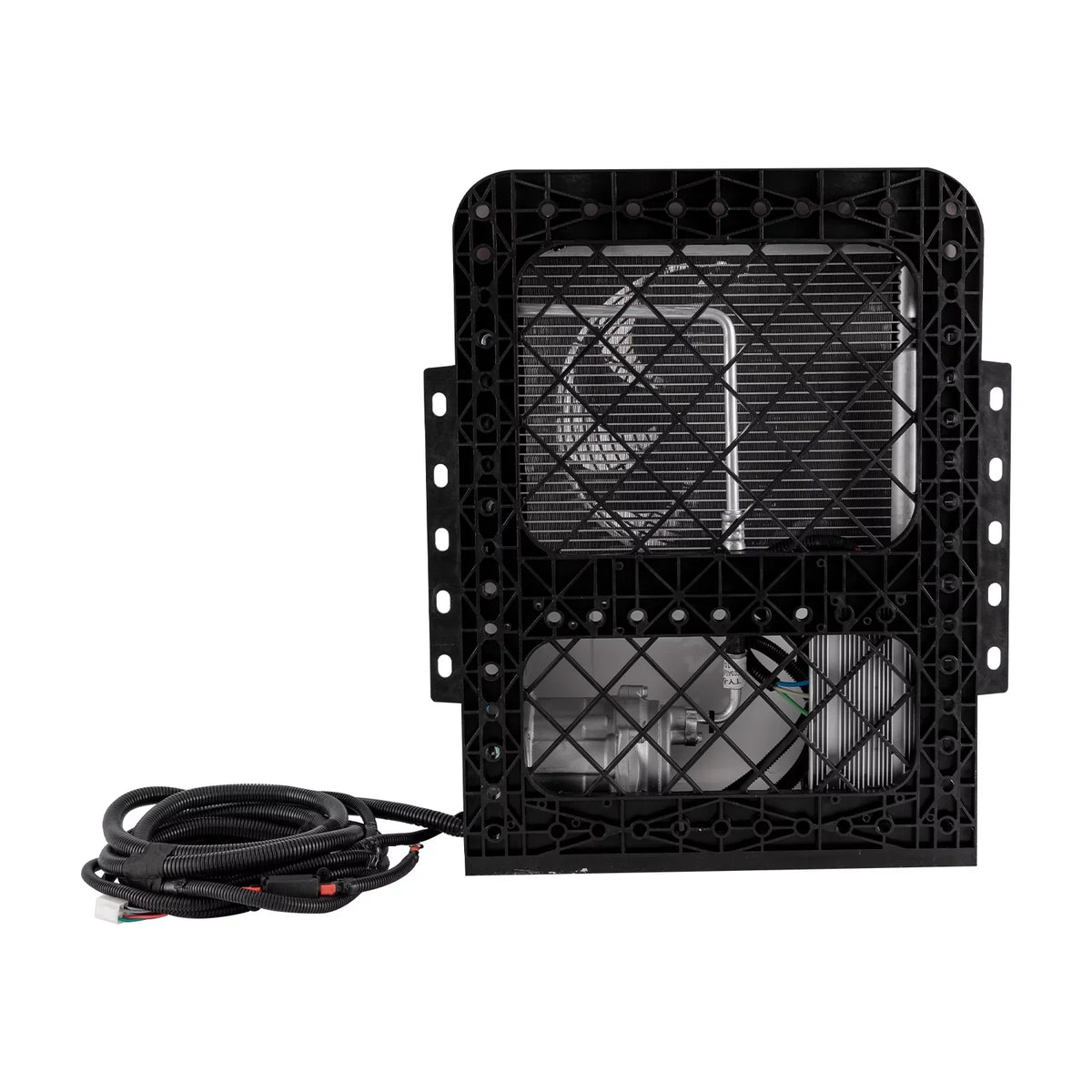 Aiqidi DC 12V Truck Cab Air Conditioner Split, Universal Truck Caravan Car RV Split AC System Unit, 800W, 6800BTU, 1000-3000RPM